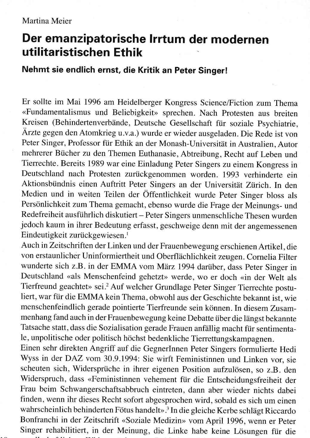 Artikel Vorschau